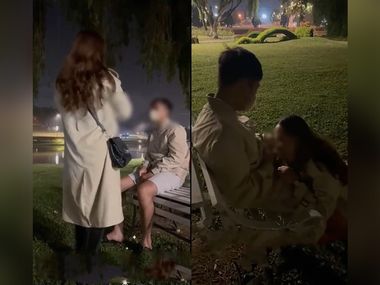 Gạ kèo bú cu người lạ ngay công viên